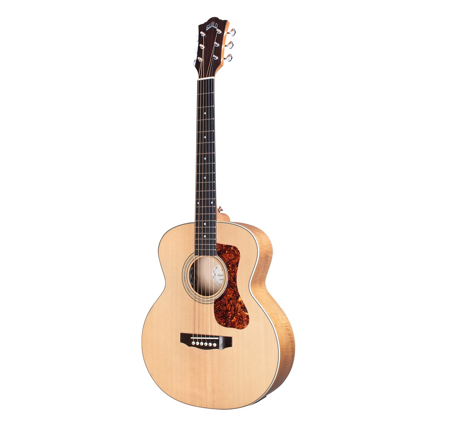 Guild Westerly Archbacks Jumbo Junior Flame Maple w/BAG木結他