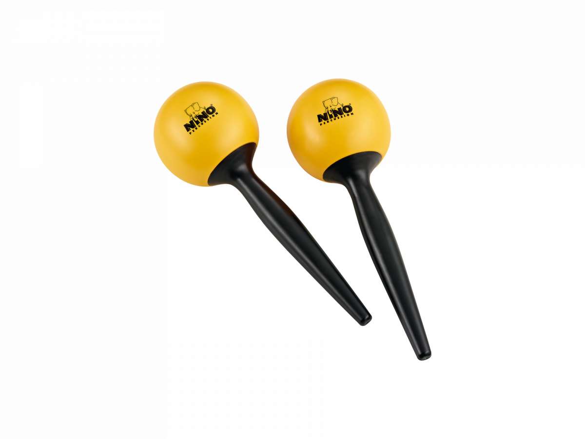 NINO PLASTIC MARACAS YELLOW