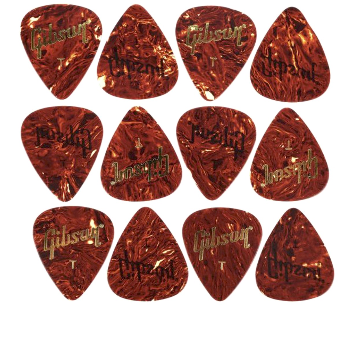 Gibson Tortoise Picks / Thin (12pc)