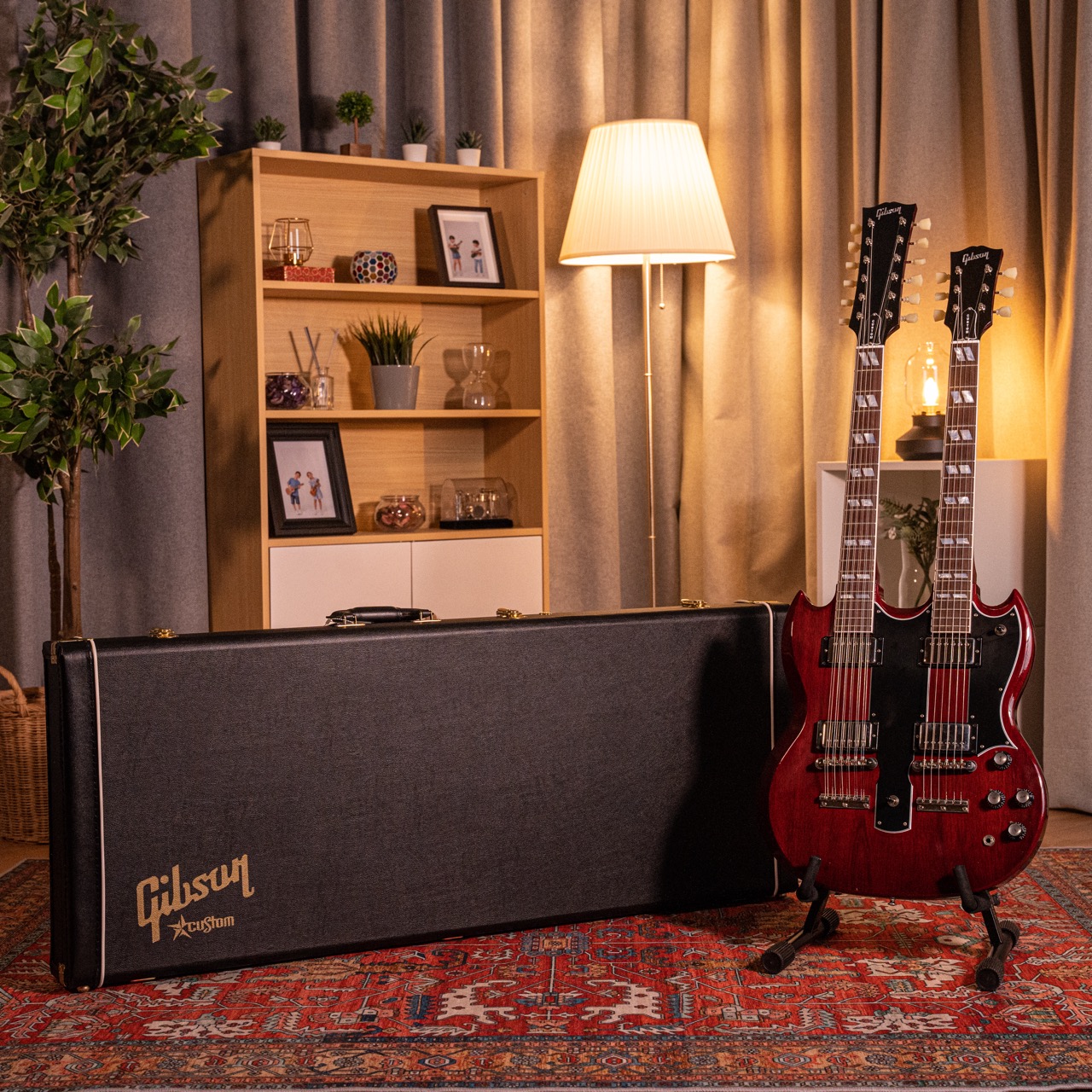 Gibson EDS-1275 Double Neck Cherry Red 雙頸電結他