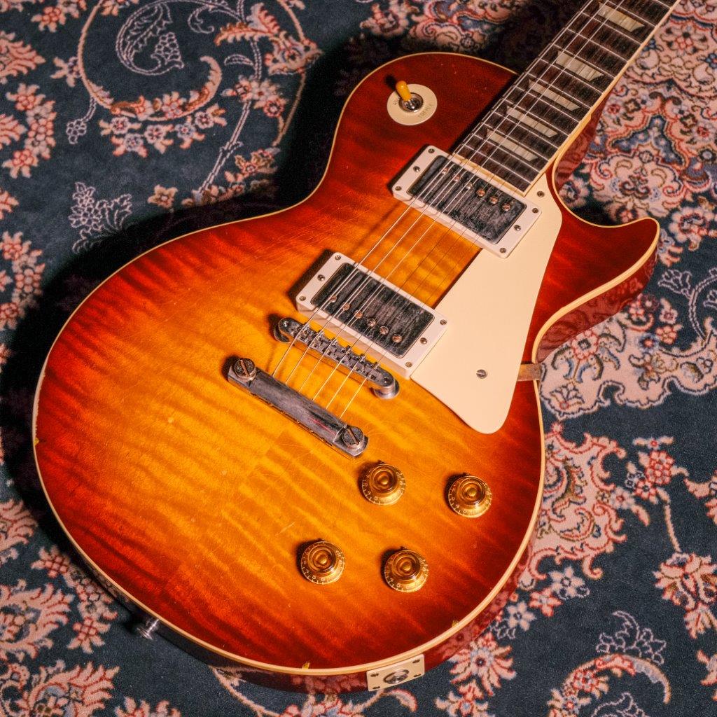 Gibson Custom Shop Murphy Lab 1959 Les Paul Standard Light Aged CherryTeaburst 電結他 SN: 912045