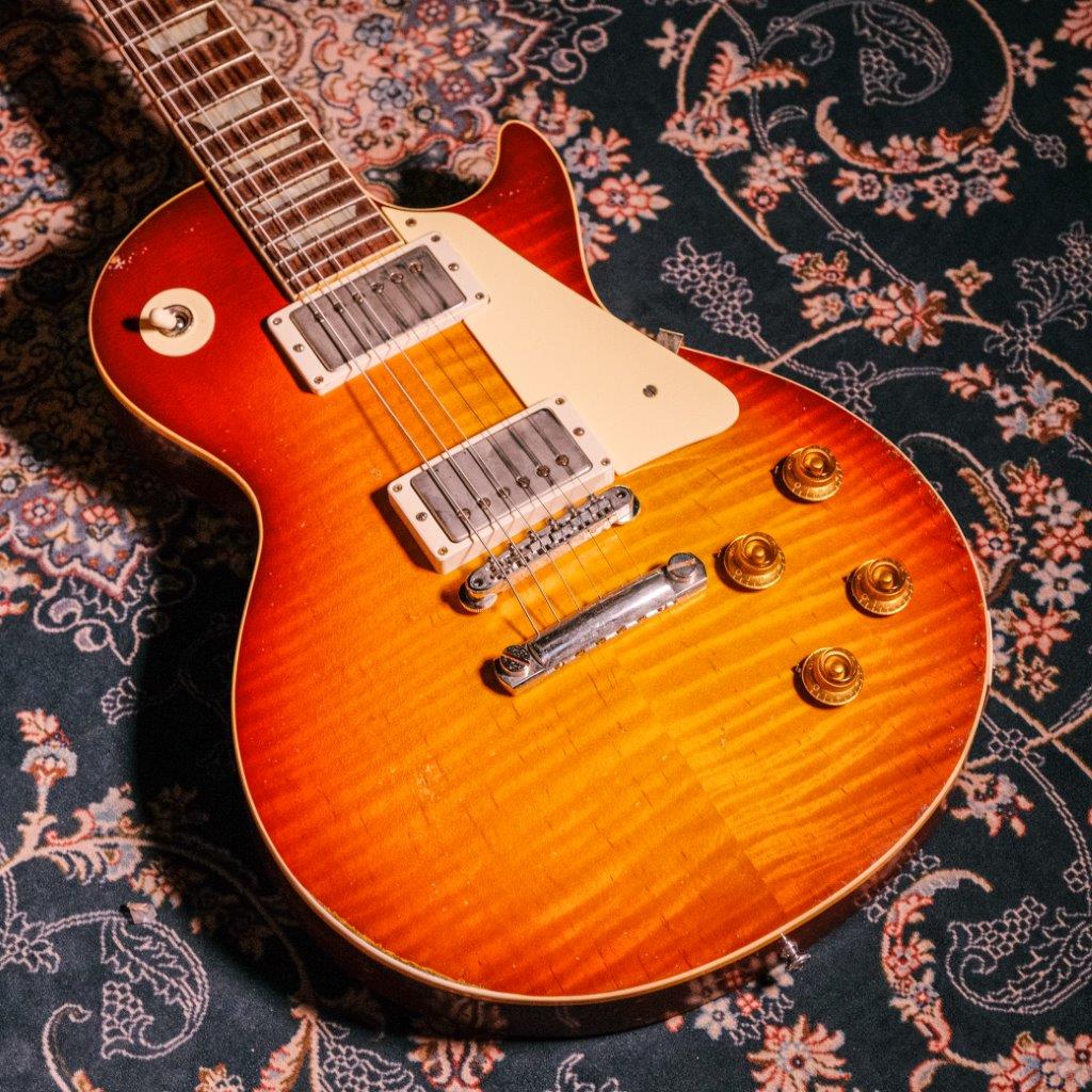 Gibson Custom shop Murphy Lab 1959 Les Paul Standard Heavy Aged Slow Iced Tea Fade 電結他 SN92612