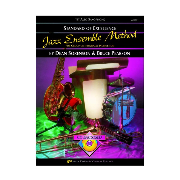 Standard of Excellence Jazz Ensemble Method - 1st Alto Saxophone with CD