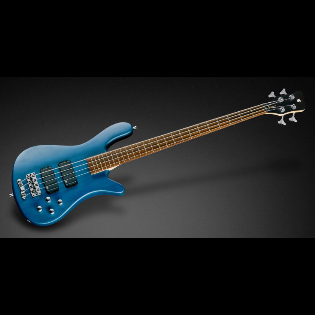 Warwick RockBass Streamer Standard, 4-String Ocean Blue Transparent Satin低音結他