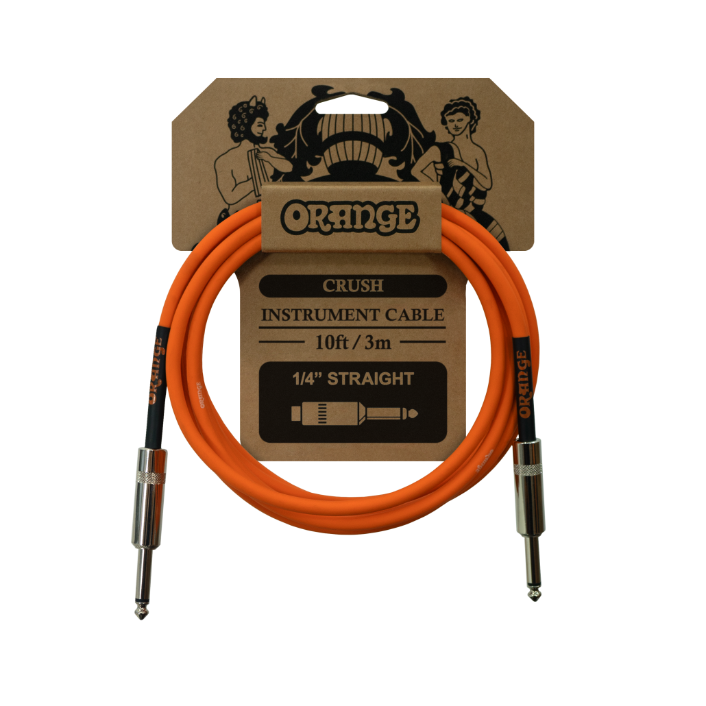 ORANGE Cable Crush 10ft Instrument Cable Straight樂器連接線