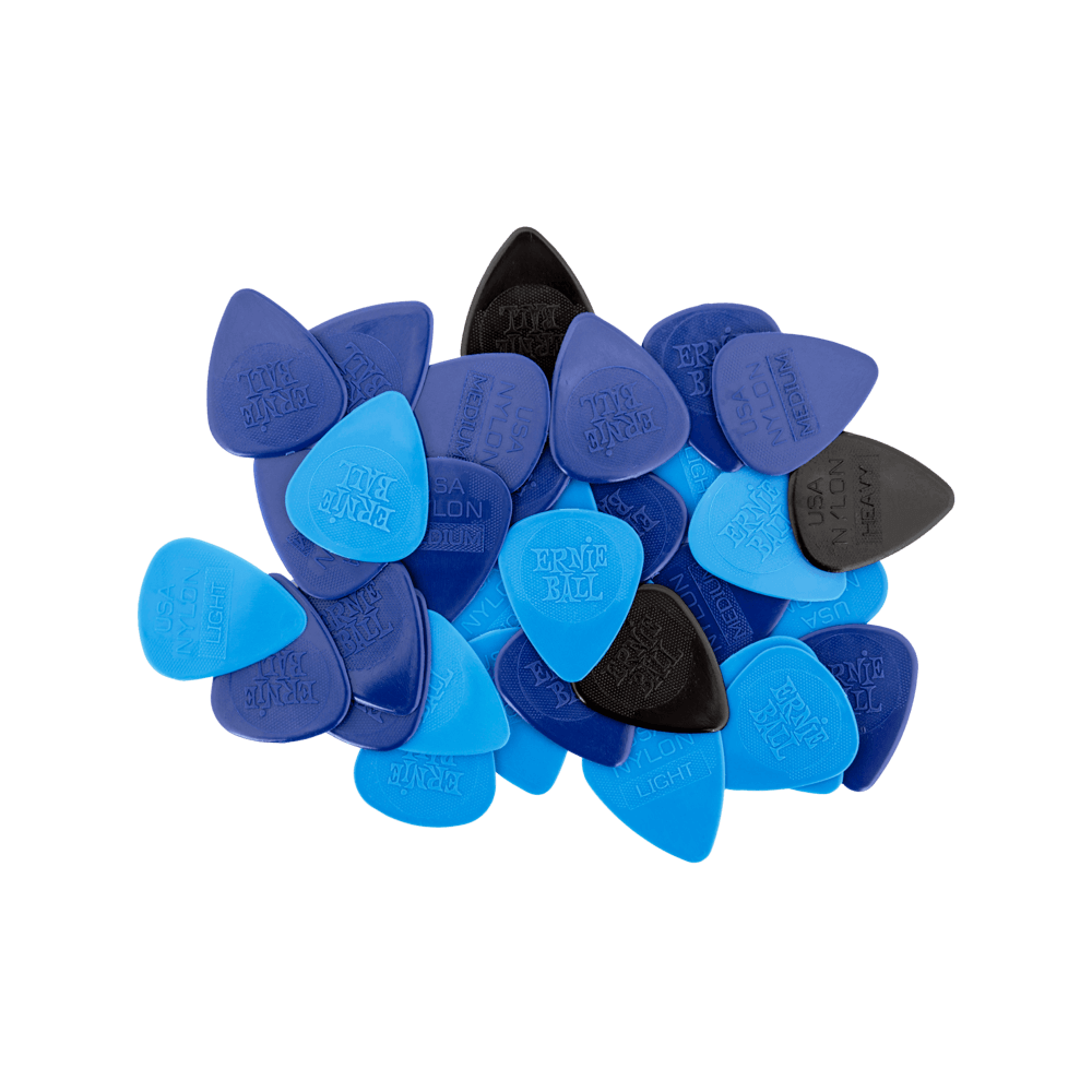 Ernie Ball Injection Molded Nylon 結他撥片 Guitar picks (50塊)