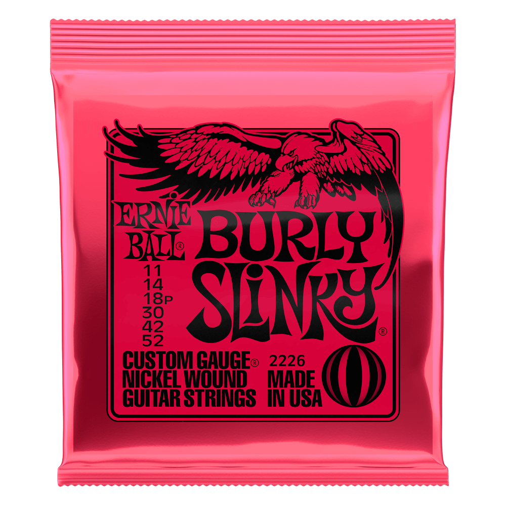ERNIE BALL Burly Slinky Nickel Wound Set 11-52 電結他弦
