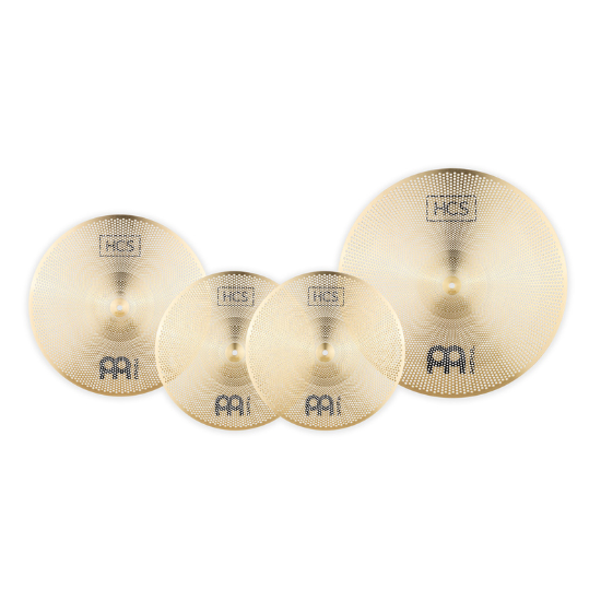 MEINL Practice HCS Brass Cymbal Set (14"/16"/20")
