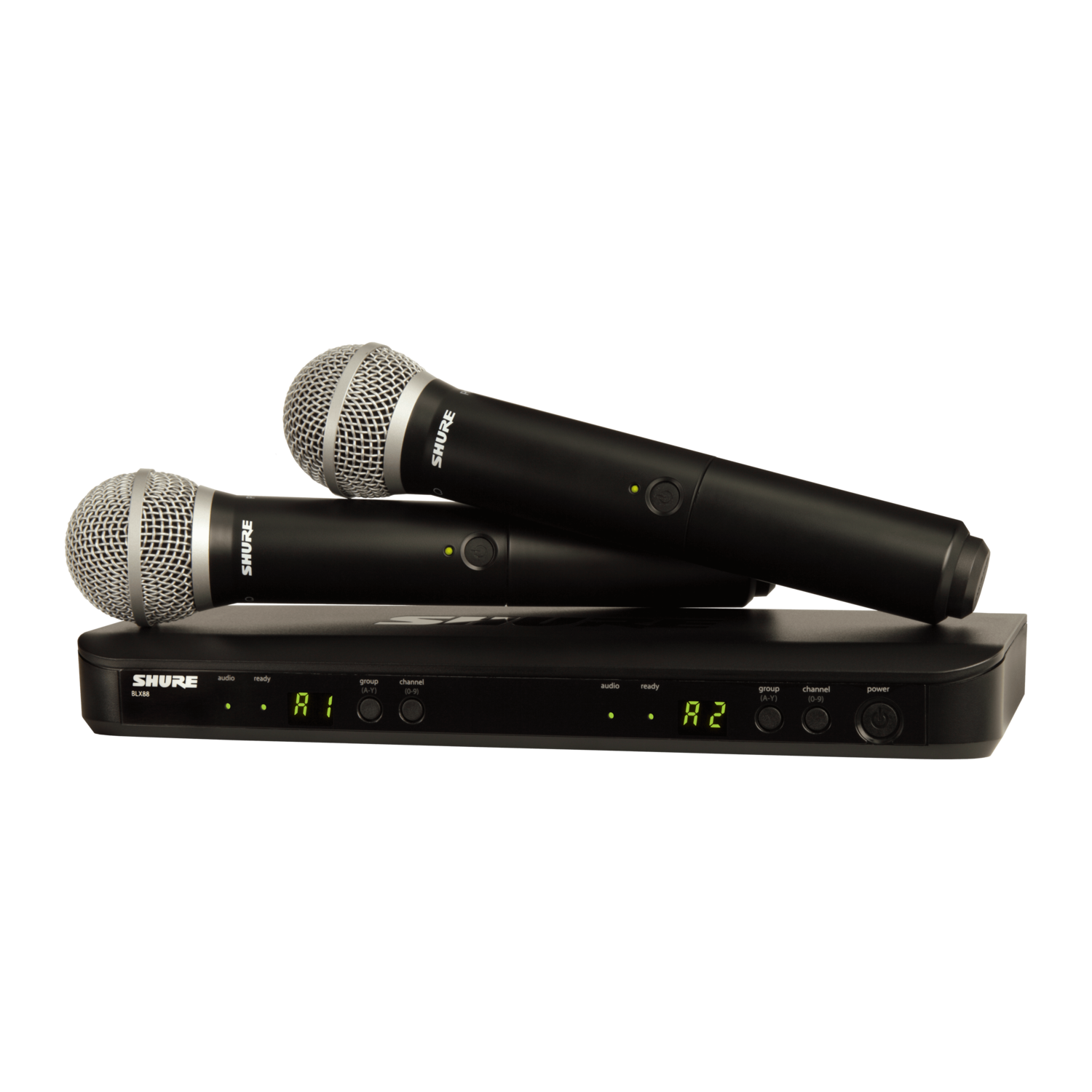 Shure BLX288/PG58 BLX Dual Channel Handheld System手持式雙無線咪系統