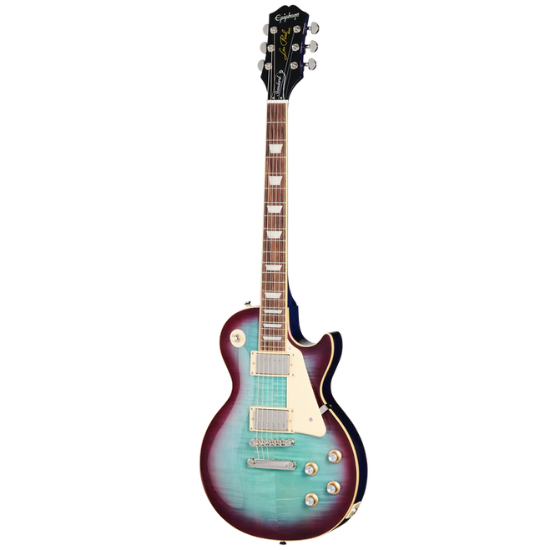 Epiphone Les Paul Standard 60s Figured, Blueberry Burst電結他連袋